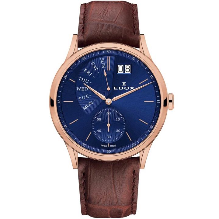 ساعت مچی مردانه ادکس EDOX کد 3450037RBUIR